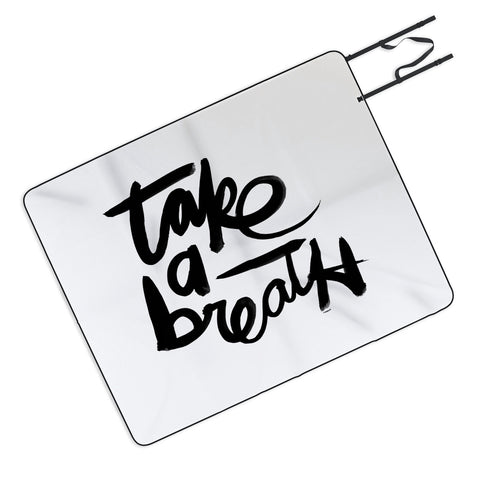 Kal Barteski Take BW Picnic Blanket