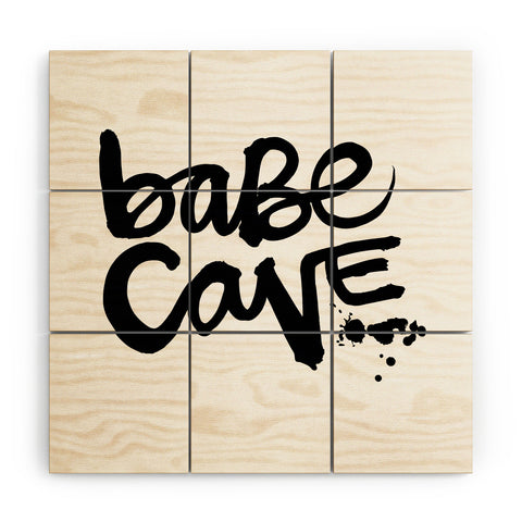 Kal Barteski The Babe Cave Wood Wall Mural