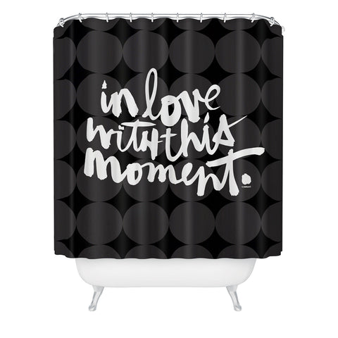 Kal Barteski THIS MOMENT night Shower Curtain