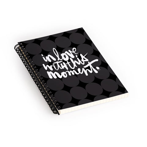 Kal Barteski THIS MOMENT night Spiral Notebook