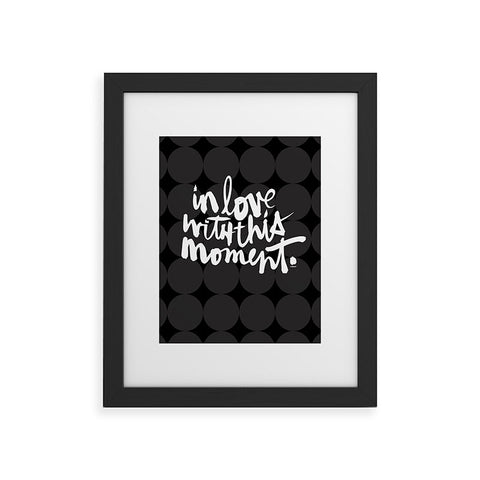 Kal Barteski THIS MOMENT night Framed Art Print