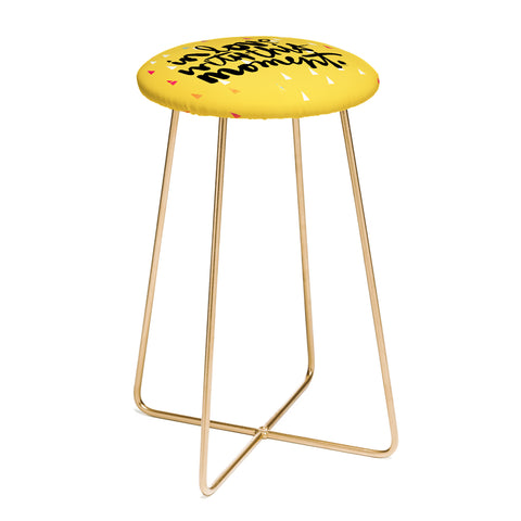 Kal Barteski THIS MOMENT sunny Counter Stool