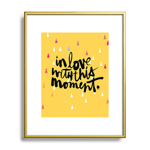 Kal Barteski THIS MOMENT sunny Metal Framed Art Print