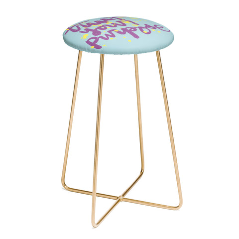 Kal Barteski TRUST your purpose COLOUR Counter Stool