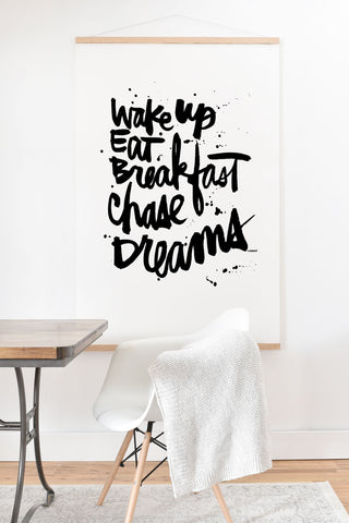 Kal Barteski WAKE UP Art Print And Hanger