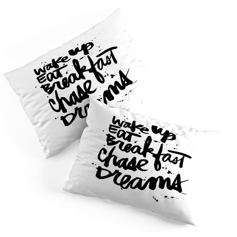 Kal Barteski WAKE UP Pillow Shams