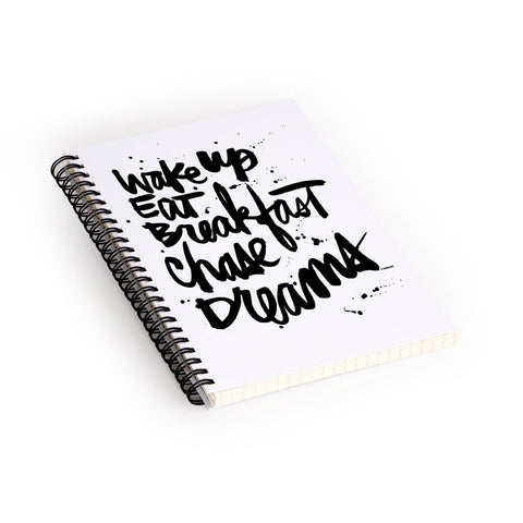Kal Barteski WAKE UP Spiral Notebook