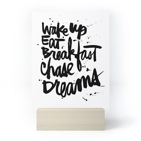 Kal Barteski WAKE UP Mini Art Print