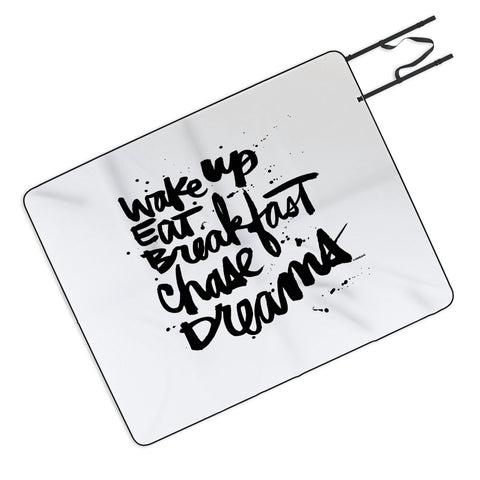Kal Barteski WAKE UP Picnic Blanket