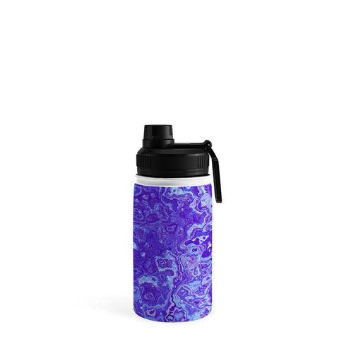 Kaleiope Studio Blue and Purple Marble Water Bottle