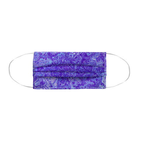 Kaleiope Studio Blue and Purple Marble Face Mask