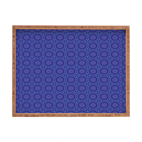Kaleiope Studio Bohemian Ornate Tiling Pattern Rectangular Tray
