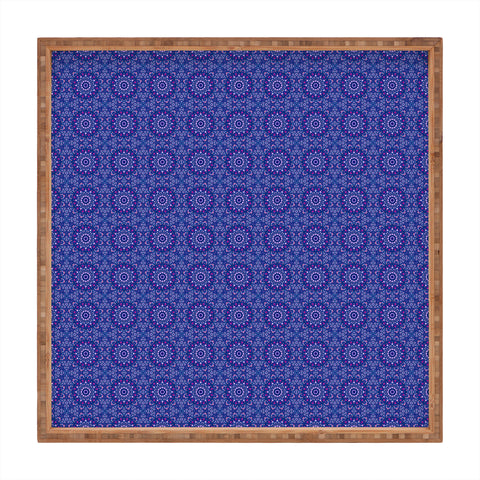 Kaleiope Studio Bohemian Ornate Tiling Pattern Square Tray