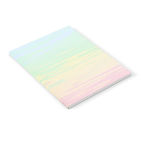 Kaleiope Studio Colorful Boho Abstract Streaks Notebook