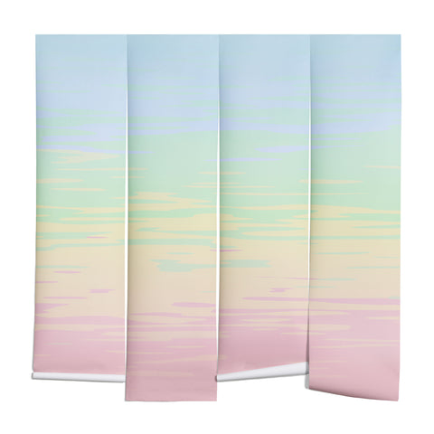 Kaleiope Studio Colorful Boho Abstract Streaks Wall Mural