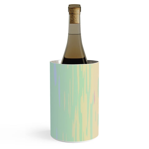 Kaleiope Studio Colorful Boho Abstract Streaks Wine Chiller