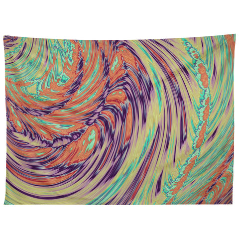 Kaleiope Studio Colorful Boho Swirl Tapestry
