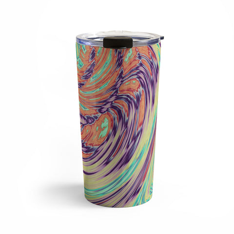Kaleiope Studio Colorful Boho Swirl Travel Mug