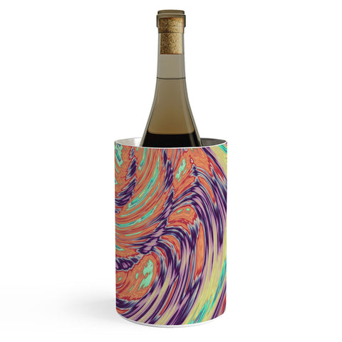 Kaleiope Studio Colorful Boho Swirl Wine Chiller