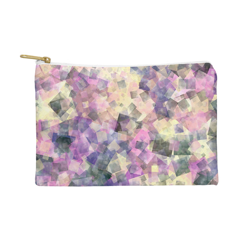 Kaleiope Studio Colorful Jumbled Squares Pouch