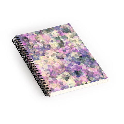 Kaleiope Studio Colorful Jumbled Squares Spiral Notebook