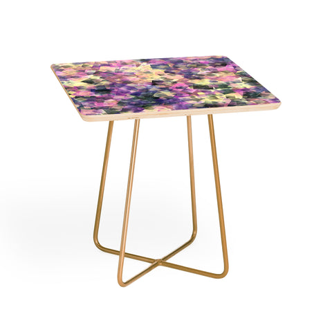 Kaleiope Studio Colorful Jumbled Squares Side Table