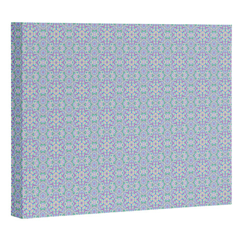 Kaleiope Studio Colorful Ornate Tiling Pattern Art Canvas