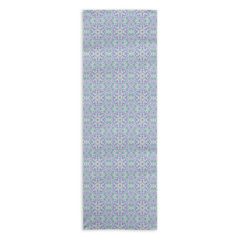 Kaleiope Studio Colorful Ornate Tiling Pattern Yoga Towel