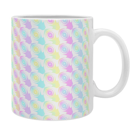 Kaleiope Studio Colorful Rainbow Bubbles Coffee Mug