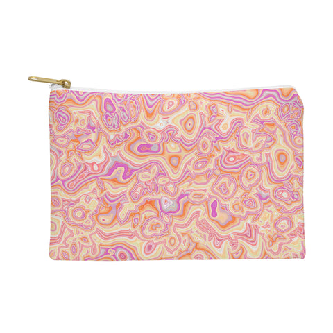 Kaleiope Studio Colorful Squiggly Stripes Pouch