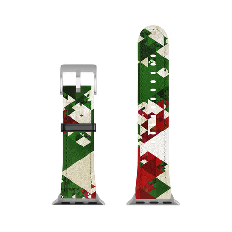 Kaleiope Studio Funky Christmas Triangles Apple Watch Band