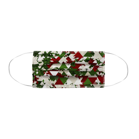 Kaleiope Studio Funky Christmas Triangles Face Mask