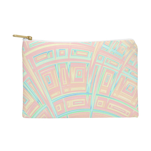 Kaleiope Studio Funky Colorful Fractal Texture Pouch