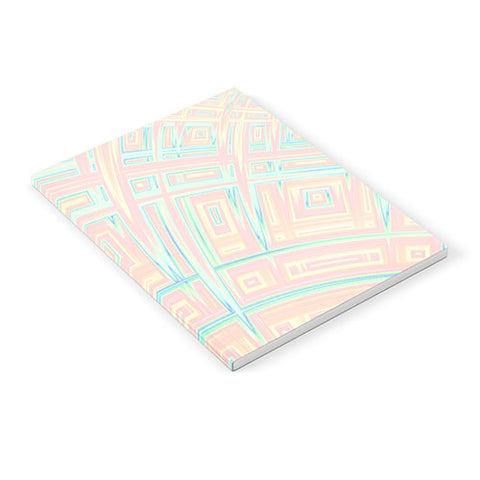 Kaleiope Studio Funky Colorful Fractal Texture Notebook