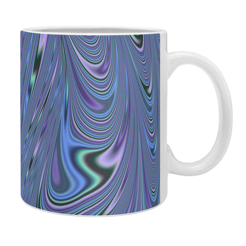 Kaleiope Studio Funky Jewel Tone Swirls Coffee Mug