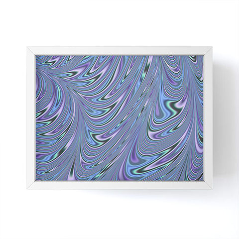 Kaleiope Studio Funky Jewel Tone Swirls Framed Mini Art Print