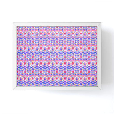 Kaleiope Studio Funky Ornate Tiling Pattern Framed Mini Art Print