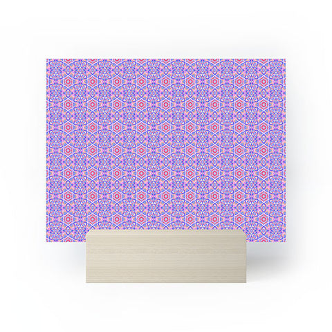 Kaleiope Studio Funky Ornate Tiling Pattern Mini Art Print