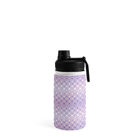 Kaleiope Studio Funky Pink and Purple Squares Water Bottle