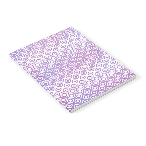 Kaleiope Studio Funky Pink and Purple Squares Notebook