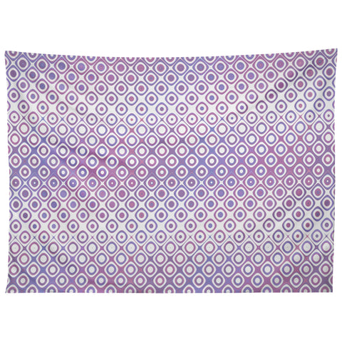 Kaleiope Studio Funky Pink and Purple Squares Tapestry
