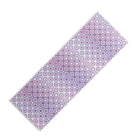 Kaleiope Studio Funky Pink and Purple Squares Yoga Mat