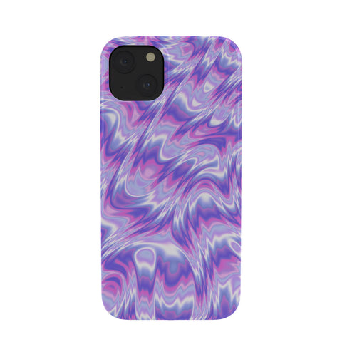 Kaleiope Studio Funky Purple Fractal Texture Phone Case