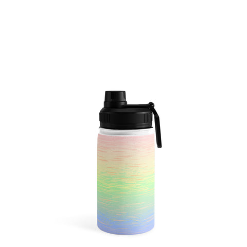 Kaleiope Studio Groovy Boho Pastel Rainbow Water Bottle