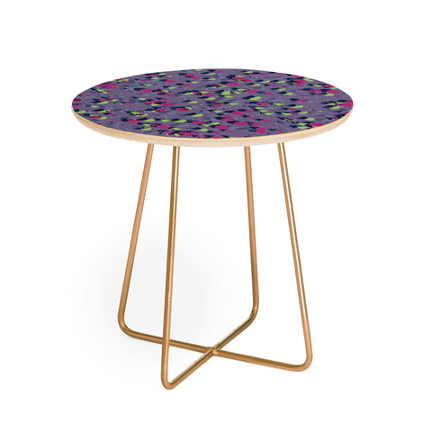 Kaleiope Studio Groovy Retro Shapes Round Side Table