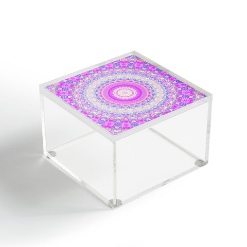 Kaleiope Studio Groovy Vibrant Mandala Acrylic Box