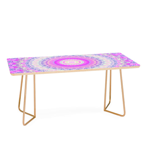 Kaleiope Studio Groovy Vibrant Mandala Coffee Table