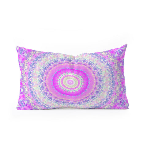 Kaleiope Studio Groovy Vibrant Mandala Oblong Throw Pillow
