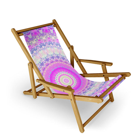 Kaleiope Studio Groovy Vibrant Mandala Sling Chair