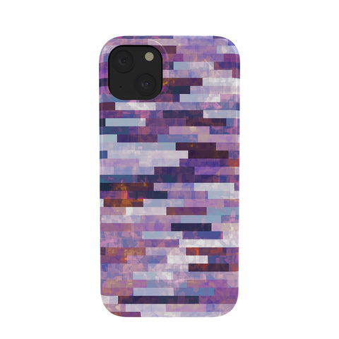 Kaleiope Studio Grungy Purple Tiles Phone Case